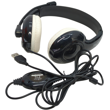 Słuchawki nauszne z mikrofonem Media-tech Epsilon USB MT3573
