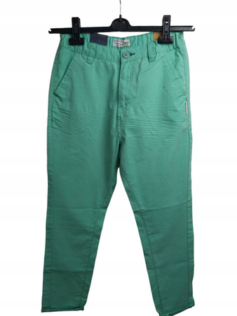 SPODNIE JEANSOWE DLA CHŁOPCA RESERVED ROZMIAR 158 ZIELONE