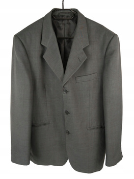 MARYNARKA MĘSKA ENZO COLLECTION 170/86 SZARA