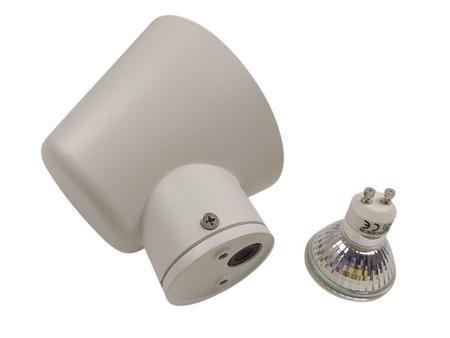 Kinkiet zewnętrzny ITALUX Zack White 2018/WH-7 LED GU10 IP44 biały