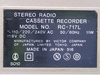 Radiomagnetofon JVC RC-717L