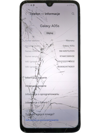 Smartfon Samsung Galaxy A05s SM-A057G/DSN 4/64GB 6.7"