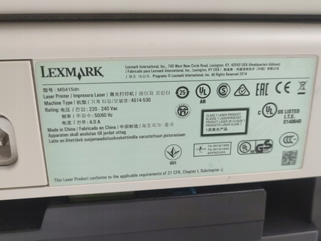Drukarka Lexmark MS415dn USB LAN Dupleks