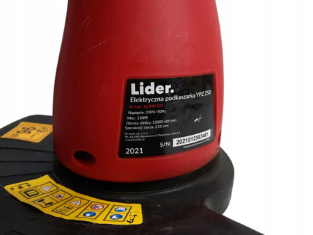 Podkaszarka elektryczna LIDER YPZ 250 250W
