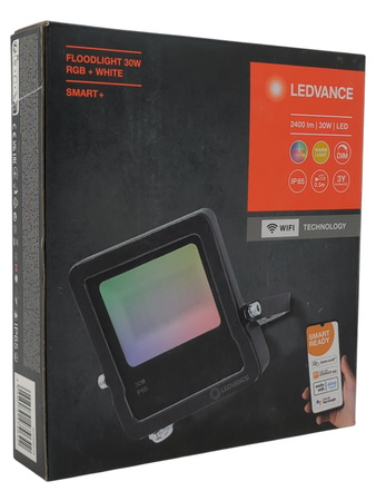 Naświetlacz LED zewnętrzny Ledvance SMART+ WiFi 30W RGBW IP65