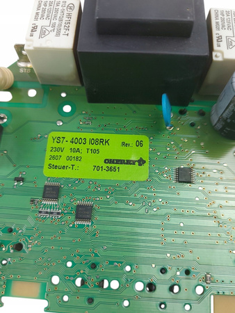 MODUŁ STEROWANIA PŁYTY GRZEWCZEJ YS7-4003 108RK BEKO 7756286734
