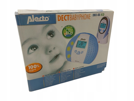 ELEKTRONICZNA NIANIA DBX-88 ECO Lampka LED Dwukierunkowa komunikacja