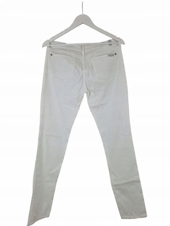 7 For All Mankind Damskie Spodnie Białe Roxanne