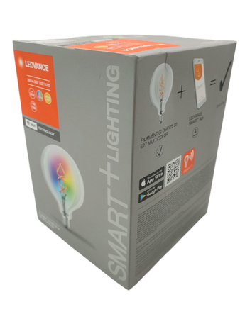 Żarówka LED Filament Globe125 30 E27 Multicolor 300lm 4,5W=30W Ledvance