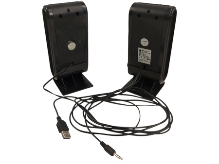 Głośniki Tracer Quanto 2.0 czarne - wysoka jakość dźwięku USB