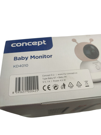 Niania elektroniczna CONCEPT Kido KD4010 2304x1296p