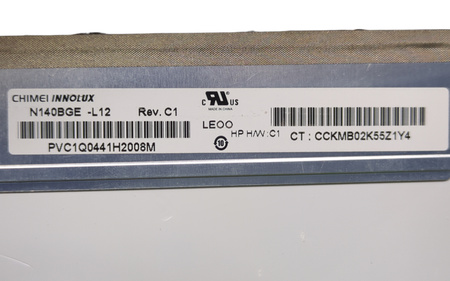 Matryca LCD Chimei Innolux N140BGE-L12 Rev.C1 14" 1366x768