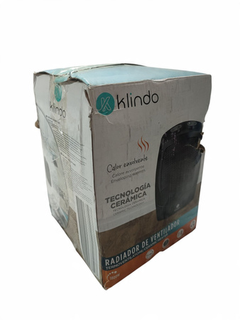 Klindo Grzejnik ceramiczny KCH18SS-18 czarny 1800 W