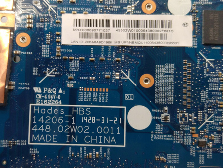 Płyta Acer Aspire V Nitro Hades_HBS 14206-1 448.02W02.0011 i5-4210H GTX-860