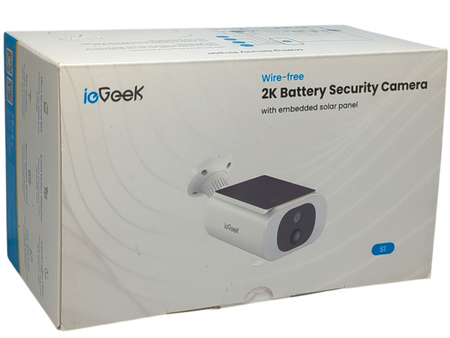 Kamera solarna ieGeek S1 2K IP66 WiFi 3MP kolor nocą