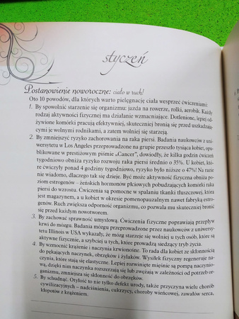Kalendarz kobiety Zdrowa piękna zadbana przez cały rok Katarzyna Bosacka,