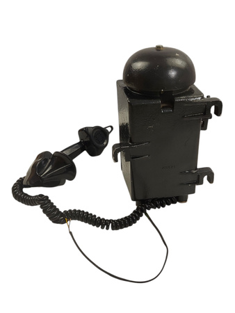 Stary Zabytkowy telefon Fernsig Essen 5111 Z Czarny