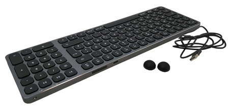 SATECHI Kompaktowa Podświetlana Klawiatura Bluetooth ST-ACBKM-DE