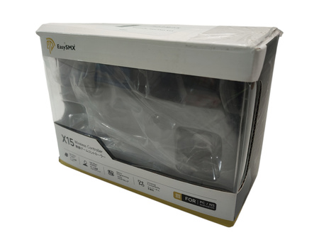 Bezprzewodowy Kontroler Pad Gamingowy EasySMX X15 RGB LED 1000MAH BT 2.4Ghz