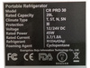 Lodówka samochodowa BougeRV CR PRO 30 30 qt 12/24V/230V -22°C LED