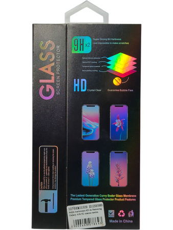 Szkło hartowane 6D z czarną ramką do Samsung Galaxy A34 5G