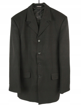 MARYNARKA MĘSKA STANDAR ROZMIAR 182/92 CZARNA