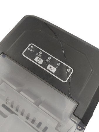 Kostkarka do lodu HZB-12/G 120W 1,3L 12kg/24h automatyczna 2 rozmiary