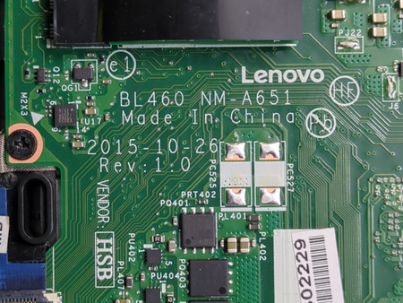 Płyta główna laptopa Lenovo Thinkpad L460 Intel Core i3-6100U