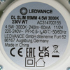 Zestaw 3x Oprawa downlight Ledvance Slim 4.5W 3000K 85mm IP20