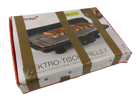 Grill elektryczny KORONA 46117 czarny 2200 W