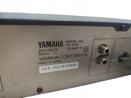 Tuner Yamaha TX 530 220V 10W
