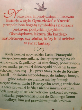 Lato i Ptaszynka Katherine Catmull