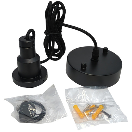 Oprawa LEDVANCE Vintage 1906 PenduLum Black zwis E27 3m aluminium