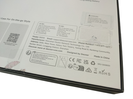 Etui do iPad A16 Dexnor DK010 QWERTZ DE