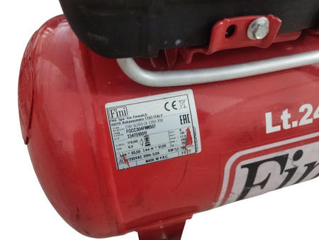 Kompresor Fini Ciao 24 bezolejowy 24 l 8 bar 70 l/min