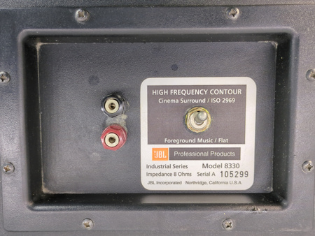 Głośnik Kinowy Głośnik audio JBL Professional 8330 8ohm ISO 2969