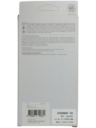 Etui do iPhone 15 Plus SPIGEN LIQUID AIR transparentne