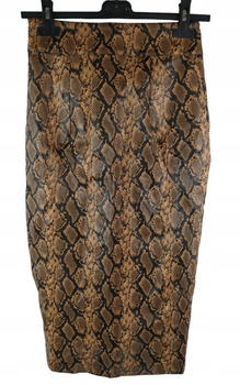 SPÓDNICA KATE WRIGHT ROZMIAR S BRĄZOWA