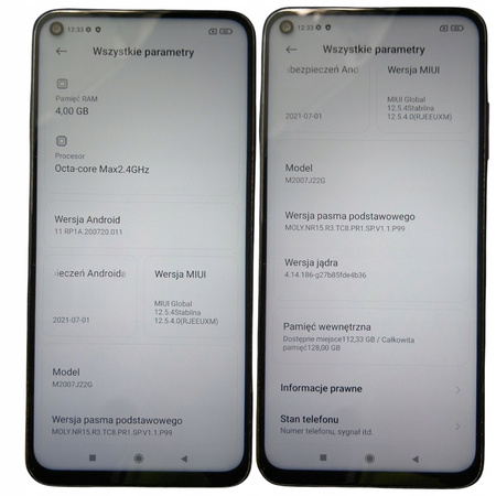 Smartfon Xiaomi Redmi Note 9T 5G 4/128GB 6,53" 60Hz 48Mpix Purpurowy