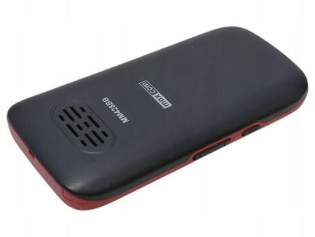 Telefon komórkowy Maxcom MM428BB Czarny-Czerwony Dual SIM