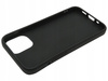 CASE SILIKONOWY DO IPHONE 12 MINI 5,4" CZARNY MAT
