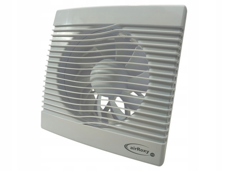 Wentylator łazienkowy ścienny airRoxy 01-011 WYŁĄCZNIK CZASOWY 150FI 20W