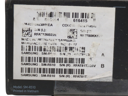 Słuchawki bezprzewodowe Samsung Galaxy Buds2 Pro SM-R510 fioletowe