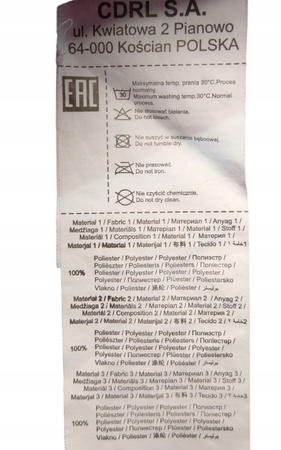 Kurtka dziecięca COCCODRILLO Rozmiar 128 Różowy