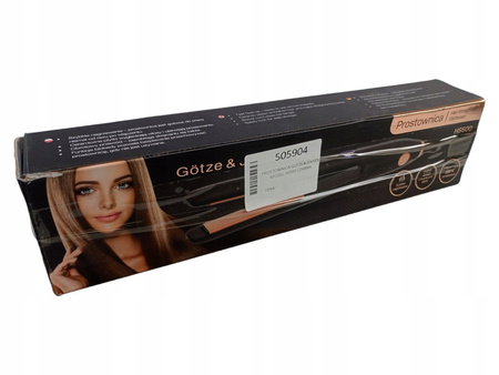 Prostownica do włosów GÖTZE & JENSEN HS500 CZARNA