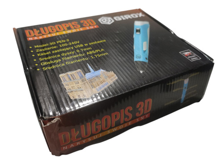 Długopis 3D GIROX 3d magiczny długopis 3D