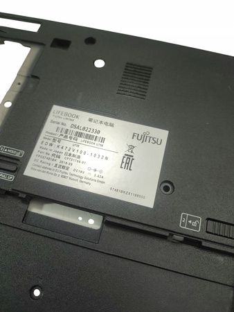 Obudowa dolna Fujitsu Lifebook U758/759/7510