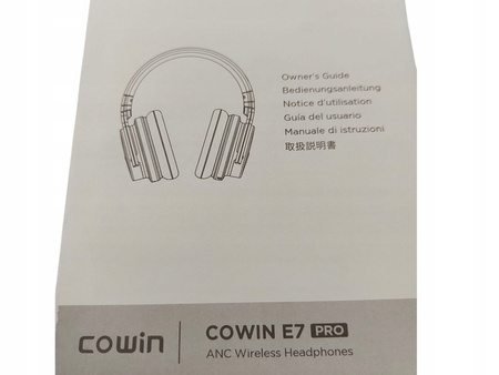 Słuchawki Bluetooth z ANC COWIN E7 Ace E7 PRO