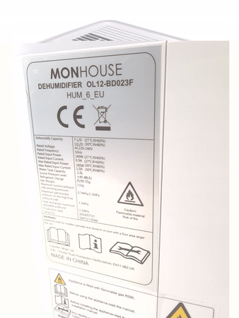 OSUSZACZ POWIETRZA MONHOUSE OL12-BD023F