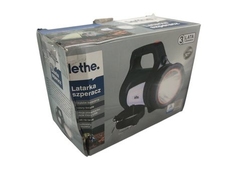 LETHE Latarka szperacz LED z powerbankiem 300 lm + pasek na ramię 829